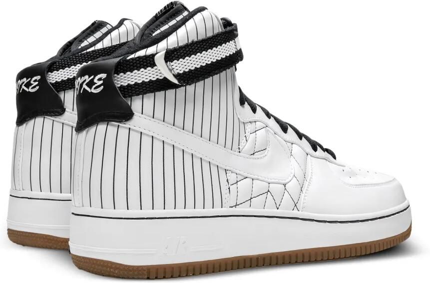 Nike Air Force 1 High Premium pinstripe sneakers Wit - Foto 3