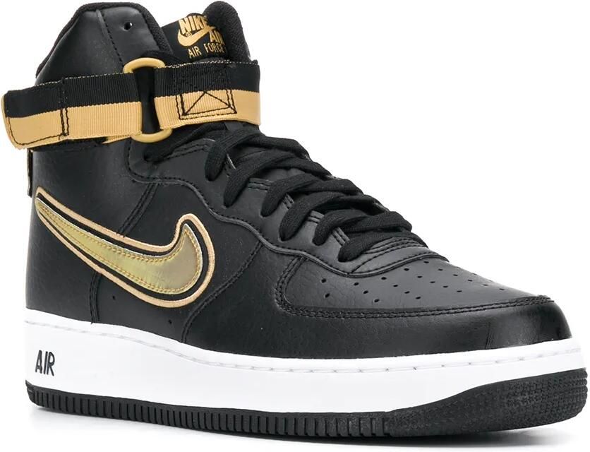 Nike Air Force 1 high top sneakers Zwart