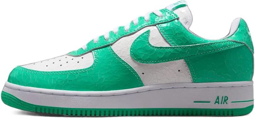 Nike Air Force 1 sneakers met craquelé-effect Groen