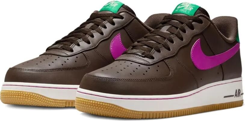Nike Air Force 1 Low '07 "Baroque Brown Vivid Purple" sneakers Bruin