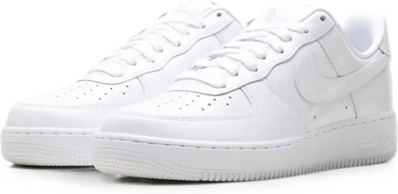 Nike Air Force 1 Low '07 lakleren sneakers Wit