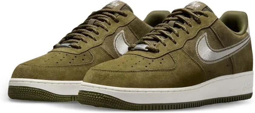 Nike Air Force 1 Low '07 "Medium Olive Sail" sneakers Groen - Foto 2
