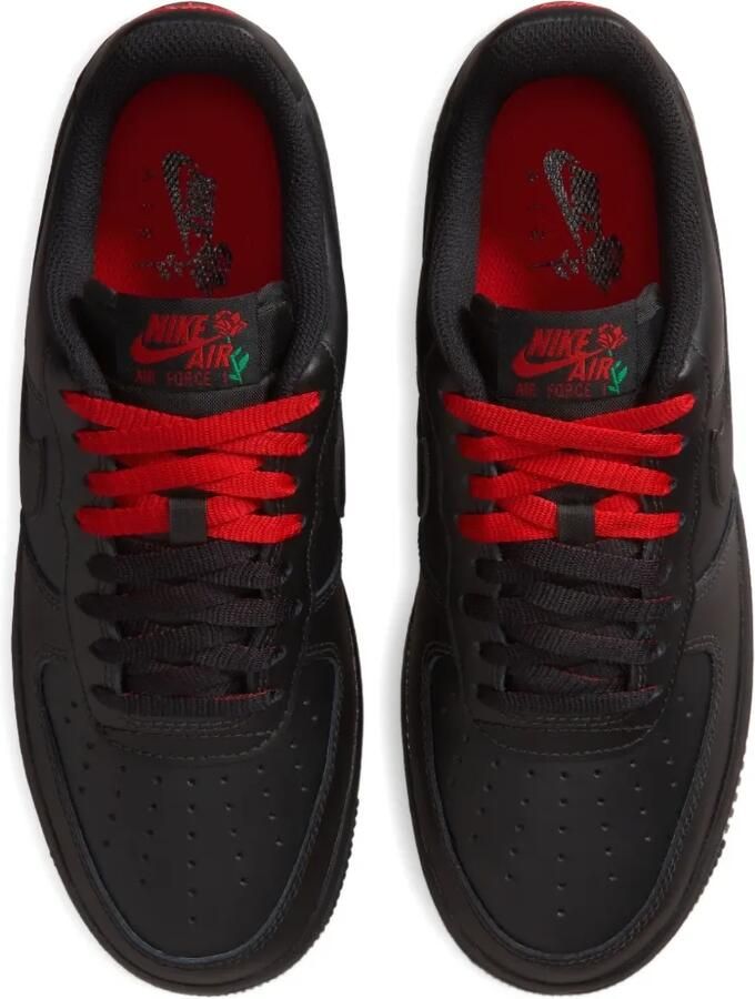 Nike Air Force 1 Low '07 SE "Black Rose" sneakers Zwart - Foto 2