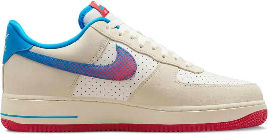 Nike Air Force 1 Low " Inc Pop Art Coconut Milk Sail Photo Blue University Red" sneakers Wit