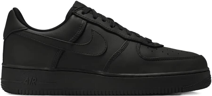 Nike Air Force 1 Low Premium "Triple Black" sneakers Zwart