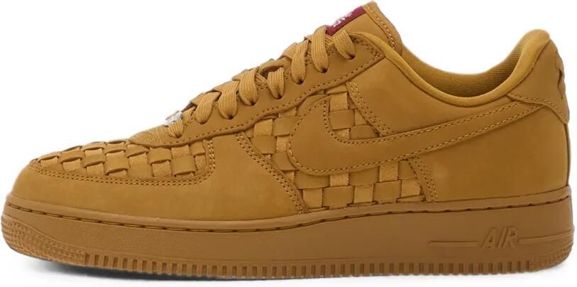 Nike Air Force 1 Low Retro geweven sneakers Bruin