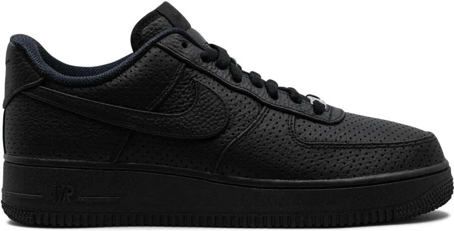 Nike Air Force 1 Low SP "Triple Black Perforated" sneakers Zwart