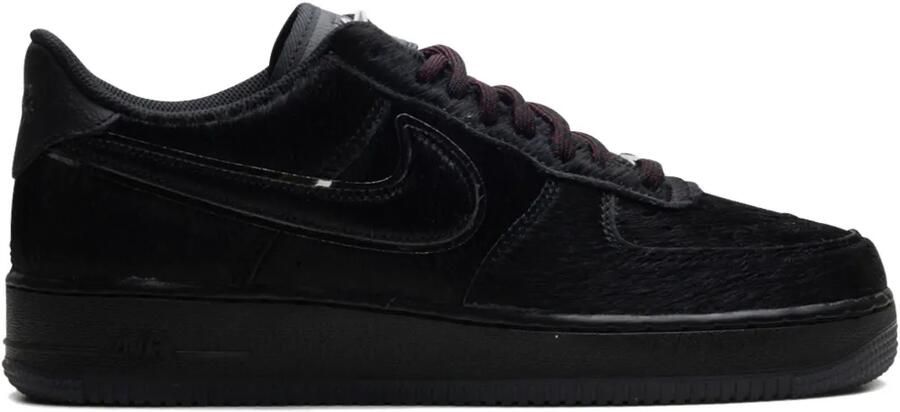 Nike Air Force 1 Low VUU Panthers "Black Team Maroon Metallic Silver" sneakers Zwart