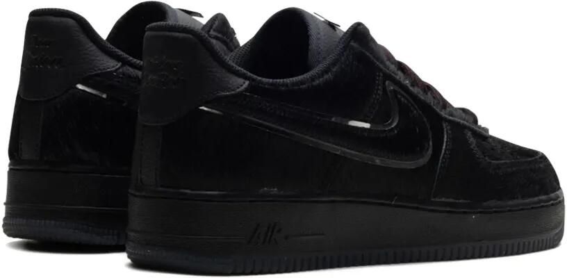 Nike Air Force 1 Low VUU Panthers "Black Team Maroon Metallic Silver" sneakers Zwart - Foto 2