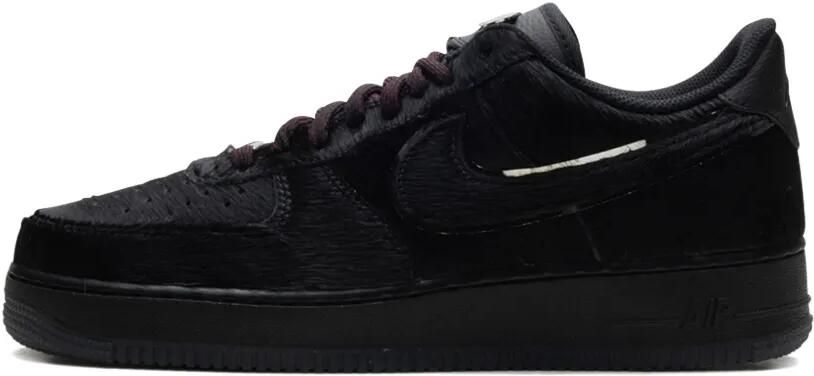 Nike Air Force 1 Low VUU Panthers "Black Team Maroon Metallic Silver" sneakers Zwart - Foto 3