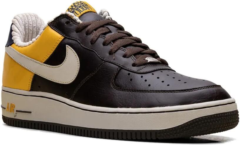 Nike Air Force 1 Premium leren sneakers Zwart - Foto 2