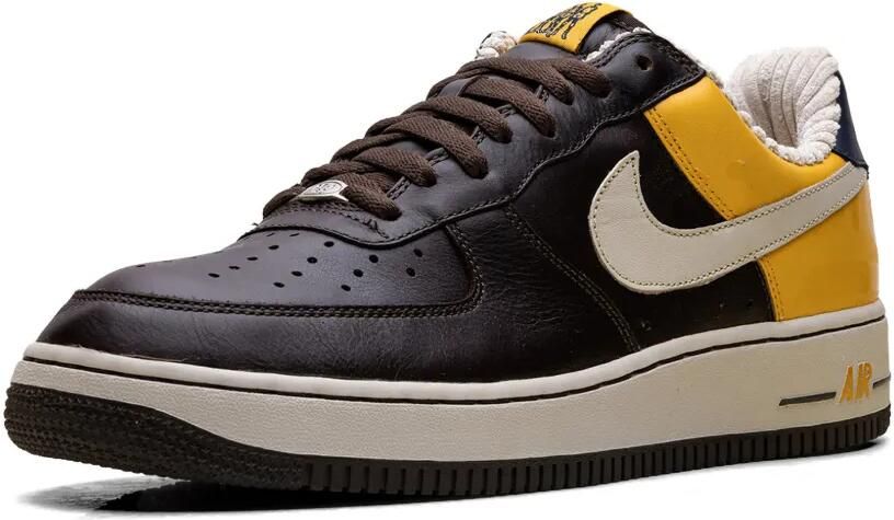 Nike Air Force 1 Premium leren sneakers Zwart - Foto 3