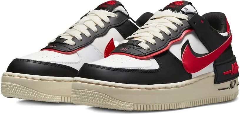 Nike Air Force 1 Shadow DR7883-102 "University Red" sneakers Zwart - Foto 4