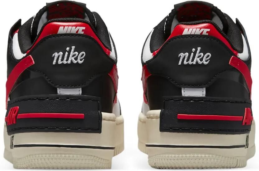 Nike Air Force 1 Shadow DR7883-102 "University Red" sneakers Zwart - Foto 3