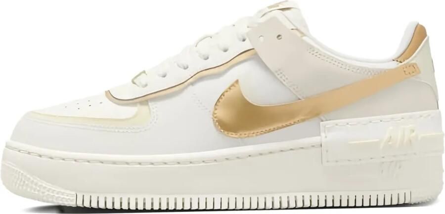 Nike Air Force 1 Shadow "Sail Coconut" sneakers Wit
