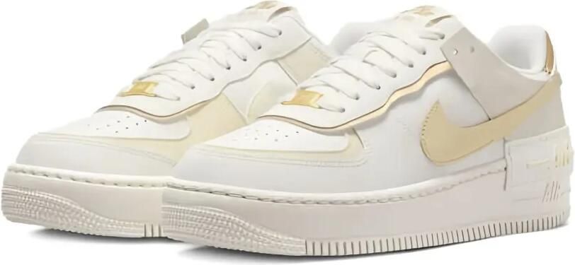 Nike Air Force 1 Shadow "Sail Coconut" sneakers Wit - Foto 4