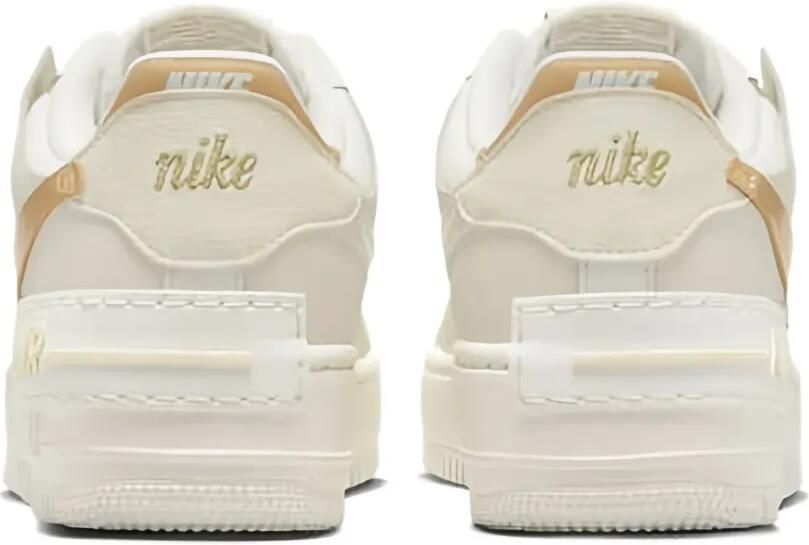Nike Air Force 1 Shadow "Sail Coconut" sneakers Wit - Foto 3