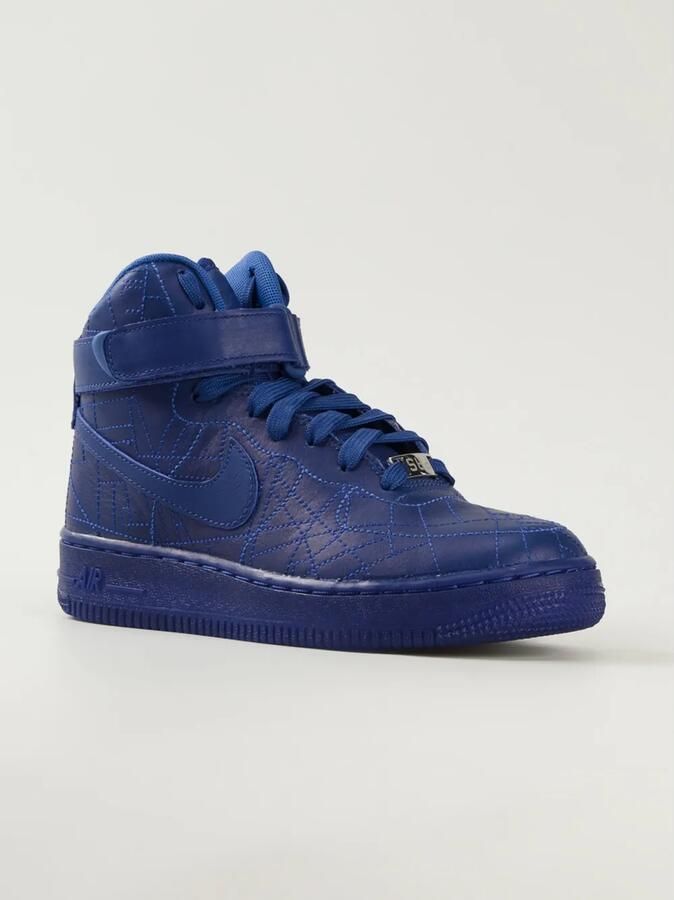 Nike 'Air Force 1' sneakers Blauw - Foto 4