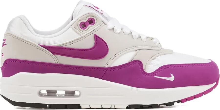 Nike Air Max 1 '87 "White Bold Berry Neutral Grey Black" sneakers Roze
