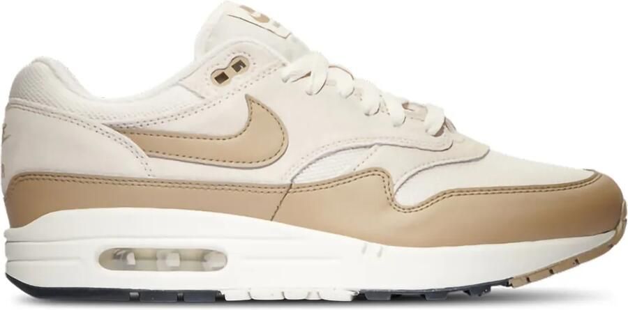 Nike Air Max 1 Essential "Phantom Light Orewood Brown Black Khaki" sneakers Beige