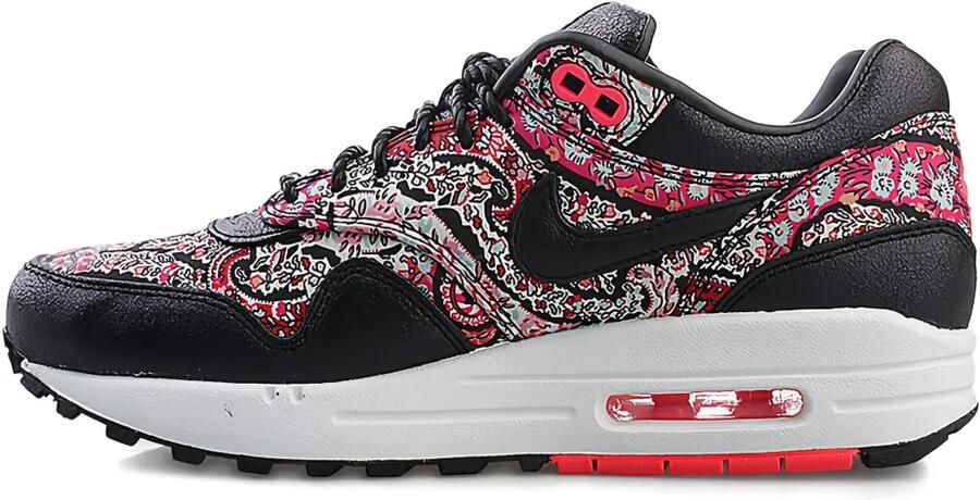 Nike Air Max 1 LIB QS "Liberty Black Paisley" sneakers Zwart