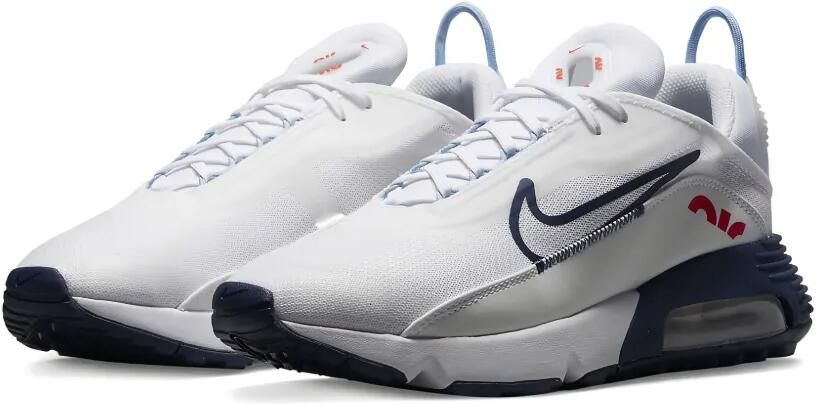 Nike Air Max 2090 "White Midnight Navy Chile Red" sneakers Wit - Foto 4