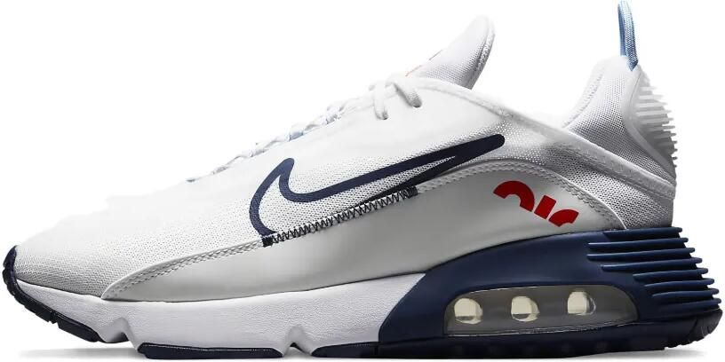 Nike Air Max 2090 "White Midnight Navy Chile Red" sneakers Wit - Foto 3