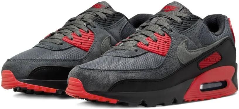 Nike Air Max 90 "White Dark Smoke Gray Lightning" sneakers Grijs