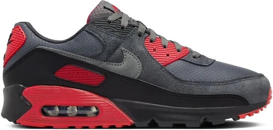 Nike Air Max 90 "White Dark Smoke Gray Lightning" sneakers Grijs - Foto 2