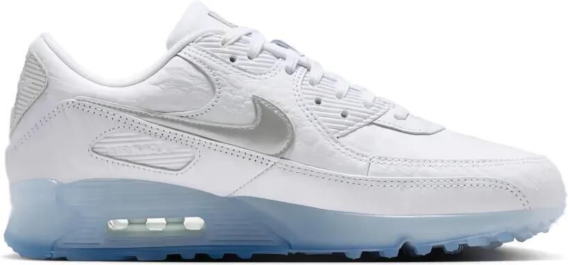 Nike Air Max 90 Terrascape sneakers met krokodillenleer-effect Wit