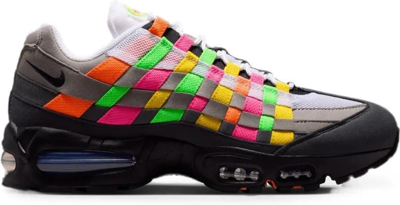 Nike Air Max 95 Big Bubble geweven sneakers Grijs
