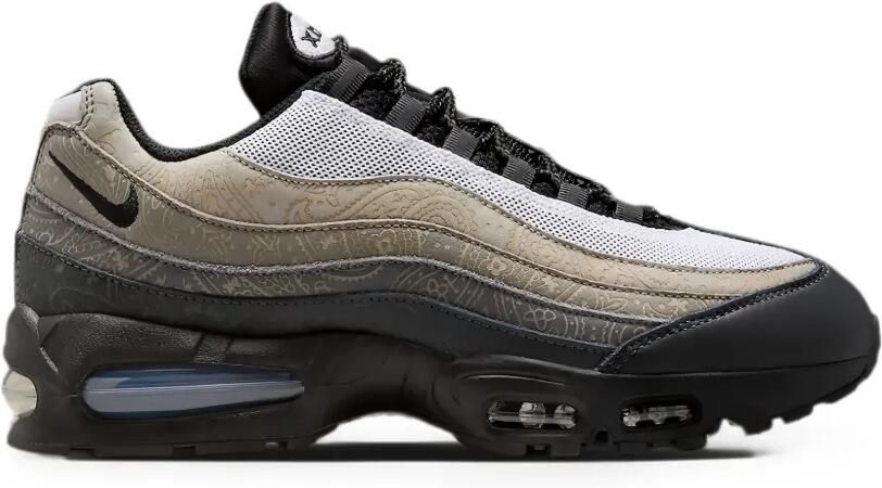 Nike Air Max 95 Big Bubble leren sneakers Zwart