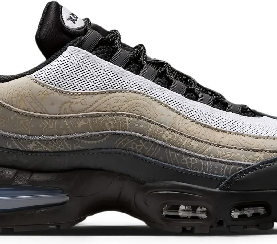 Nike Air Max 95 Big Bubble leren sneakers Zwart - Foto 2
