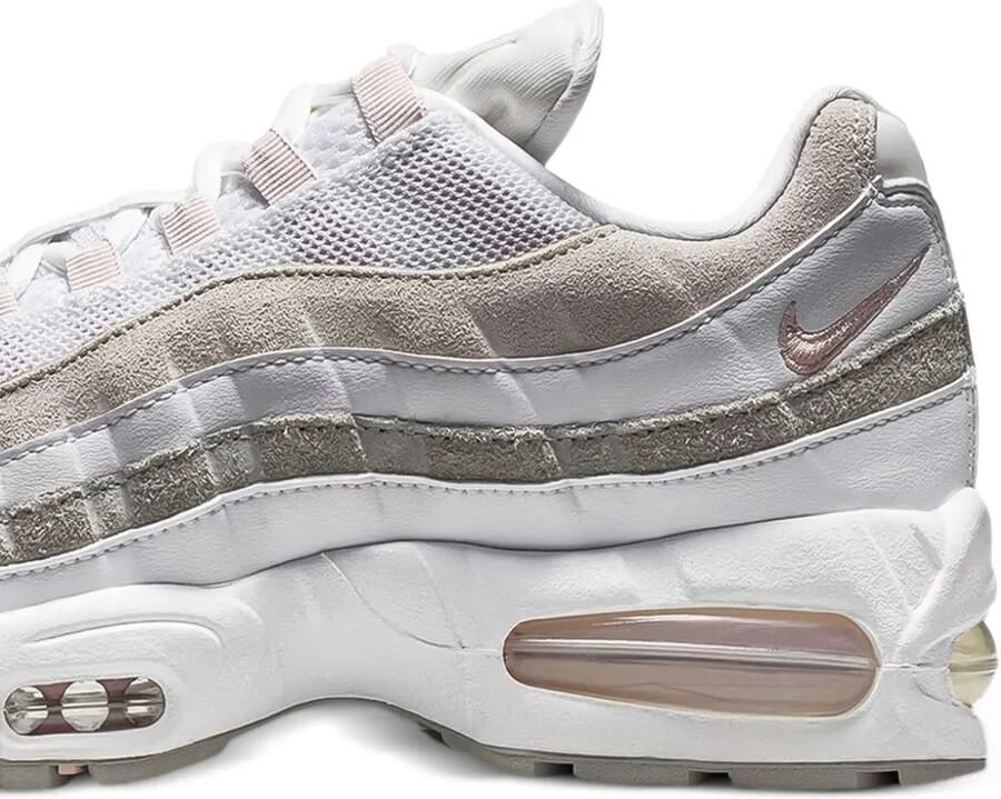 Nike Air Max 95 Big Bubble low-top sneakers Wit - Foto 2