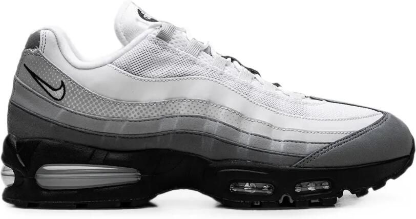 Nike Air Max 95 low-top sneakers met ronde neus Wit