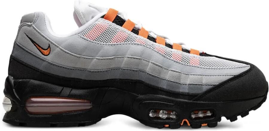 Nike Air Max 95 OG "Big Bubble 2.0 Bright Mandarin" sneakers Grijs - Foto 2