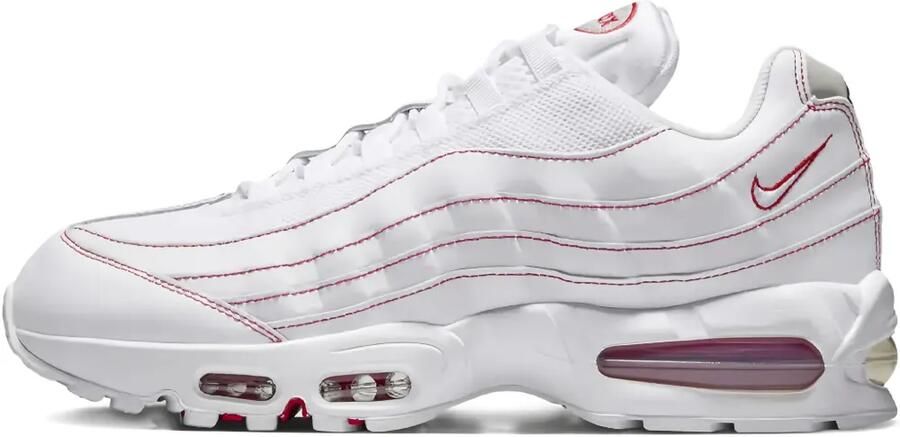 Nike Air Max 95 sneakers met stiksels Wit