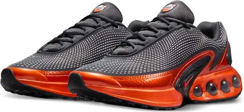 Nike Air Max DN QS "Dark Smoke Grey Metallic Dark Grey Salsa Red" sneakers Zwart - Foto 5