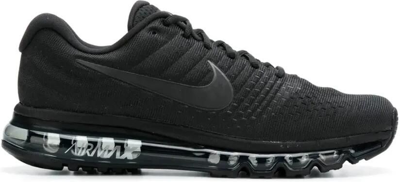 Nike geperforeerde vetersneakers Zwart