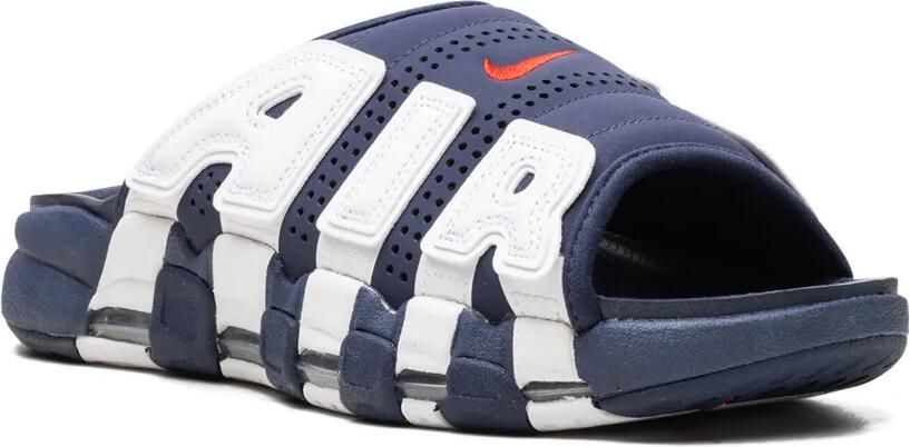 Nike Air More Uptempo "Blue" slippers Blauw - Foto 2