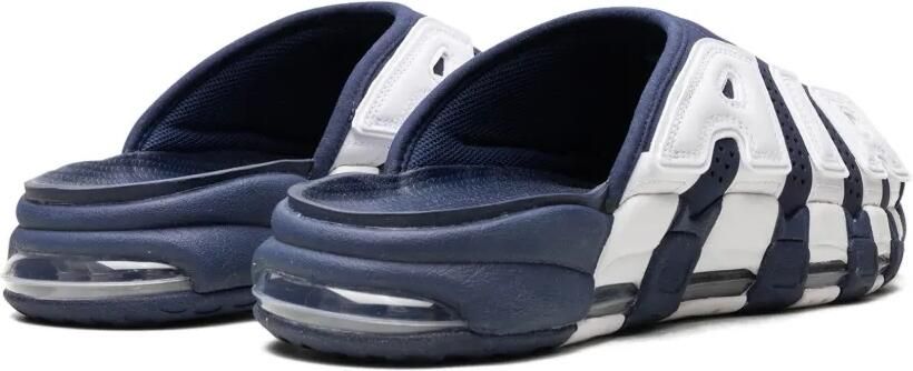 Nike Air More Uptempo "Blue" slippers Blauw - Foto 3