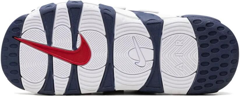 Nike Air More Uptempo "Blue" slippers Blauw - Foto 4