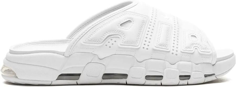 Nike Air More Uptempo OG slippers Wit