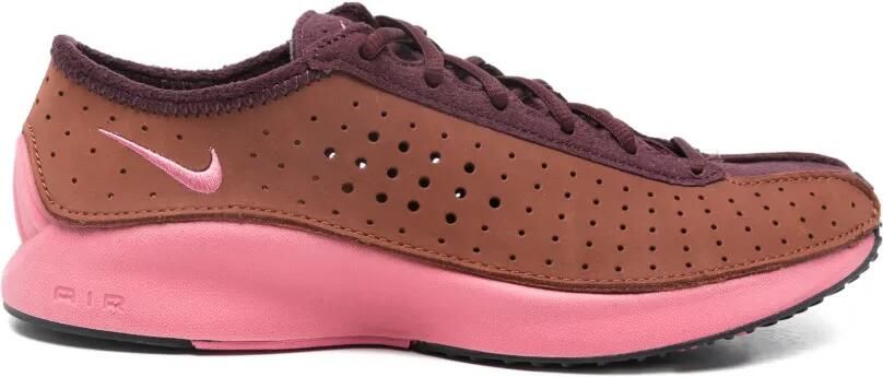 Nike Air Superfly leren sneakers met geperforeerde details Bruin