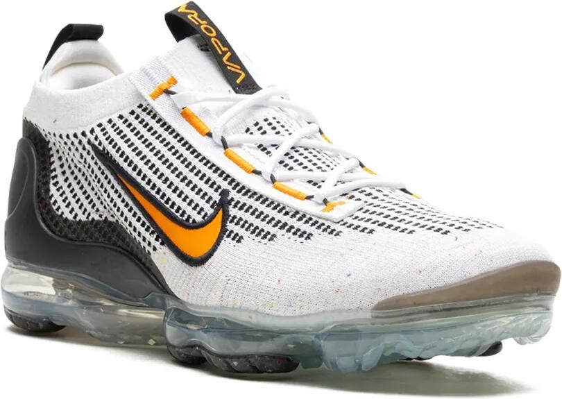 Nike Air VaporMax 2021 Flyknit "White Kumquat" sneakers Wit - Foto 2