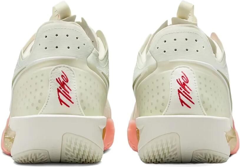 Nike Air Zoom GT Cut 3 "Our Holiday Sea Glass Oil Green Metallic Gold University Red Light Wild Mango Sail" sneakers Groen - Foto 3