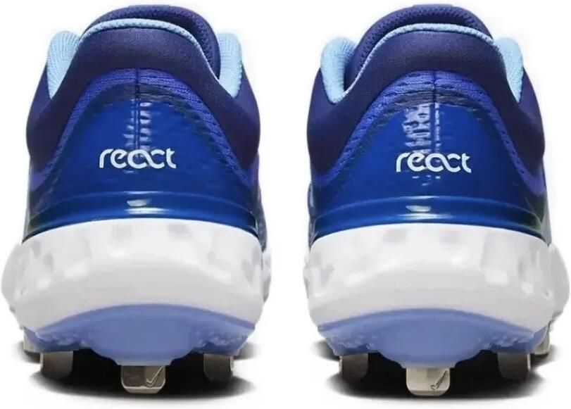Nike Alpha Huarache Elite 4 Low "Hyper Royal White" sneakers Blauw - Foto 3