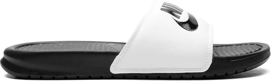 Nike Benassi JDI slippers Wit