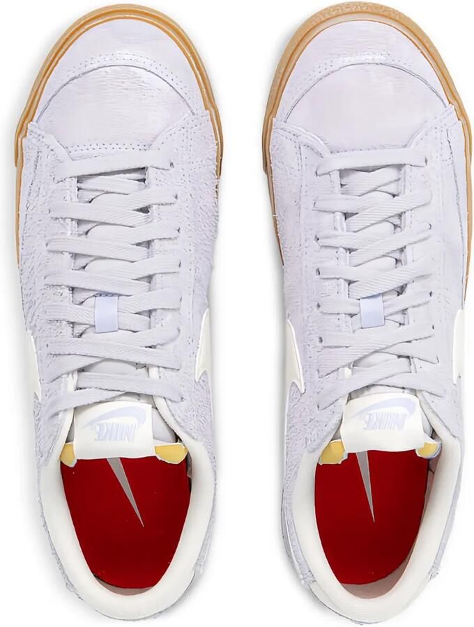 Nike Blazer Low '77 Vintage "Football Grey Gum Light Brown Team Orange Pale Ivory" sneakers Paars - Foto 2
