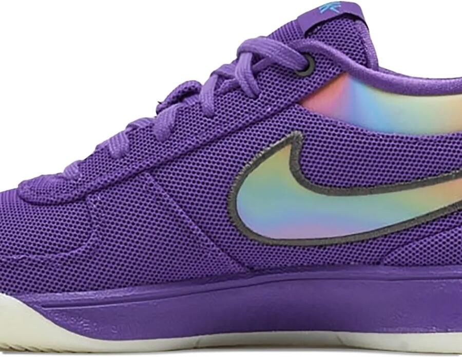 Nike Book 1 "Desert Aurora" sneakers met iriserend logo Paars